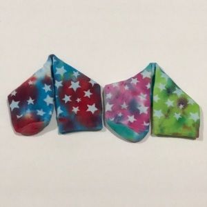 NWT Homemade Tye Dye Star Crazy Socks